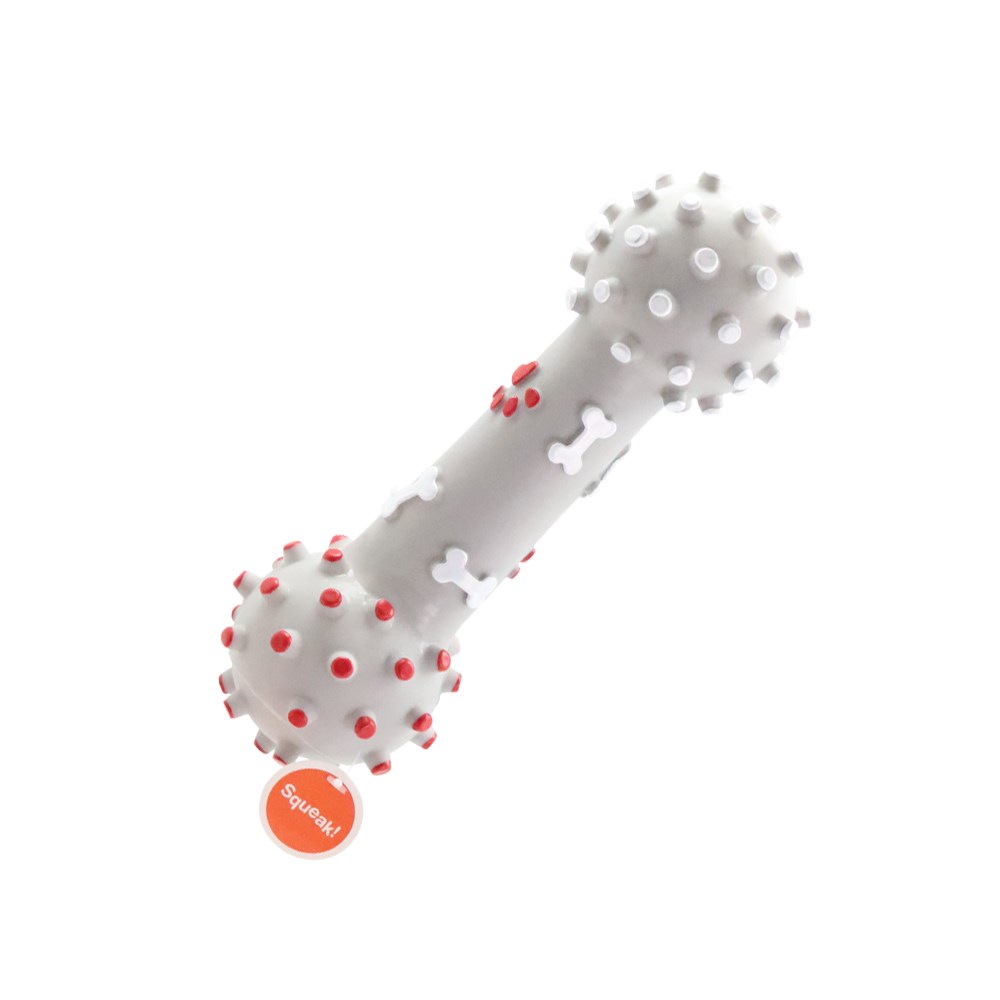 Paw Print Dumbbell Pet Toy