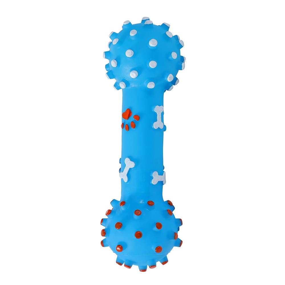 Paw Print Dumbbell Pet Toy