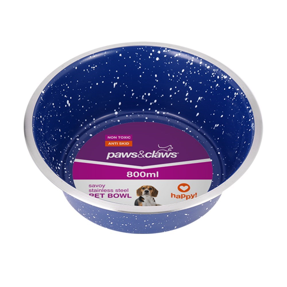 Savoy Stainless Steel Pet Bowl - Medium