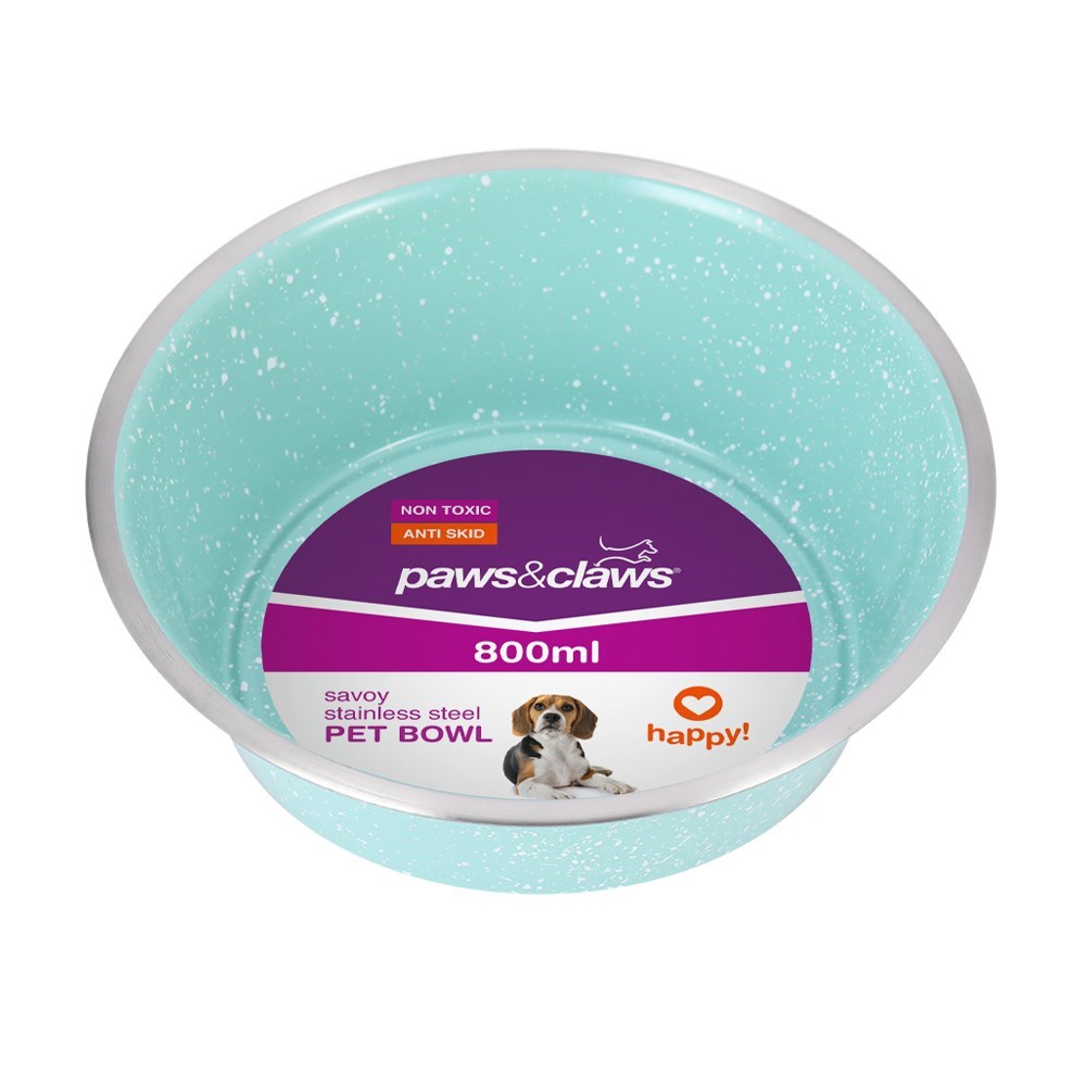 Savoy Stainless Steel Pet Bowl - Medium