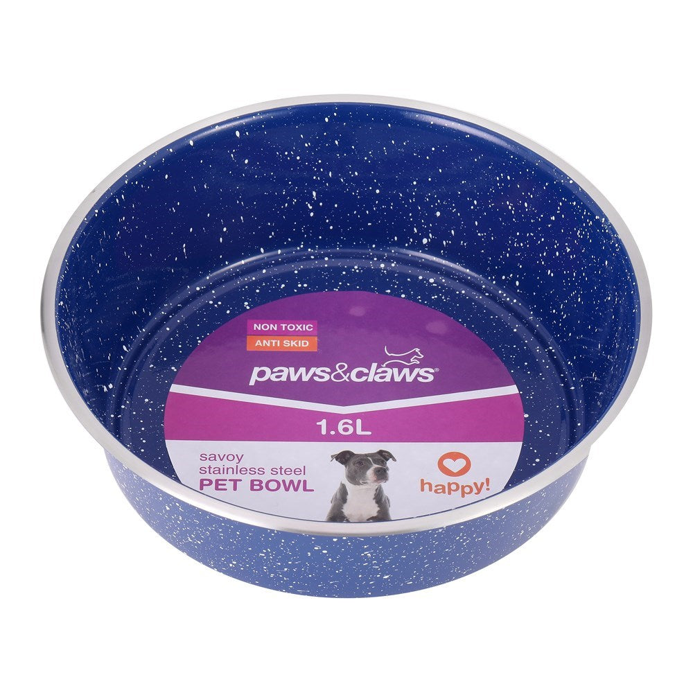 Savoy Stainless Steel Pet Bowl - Large