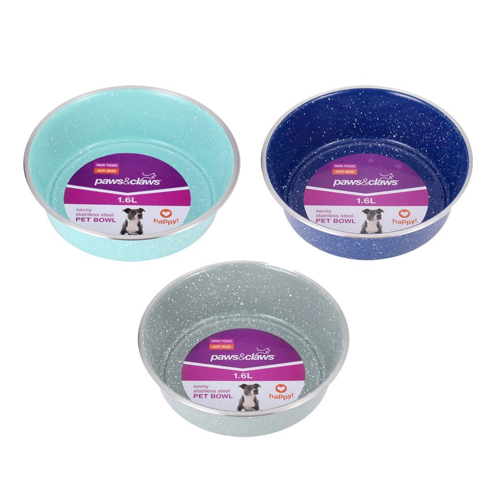 Savoy Stainless Steel Pet Bowl - Large