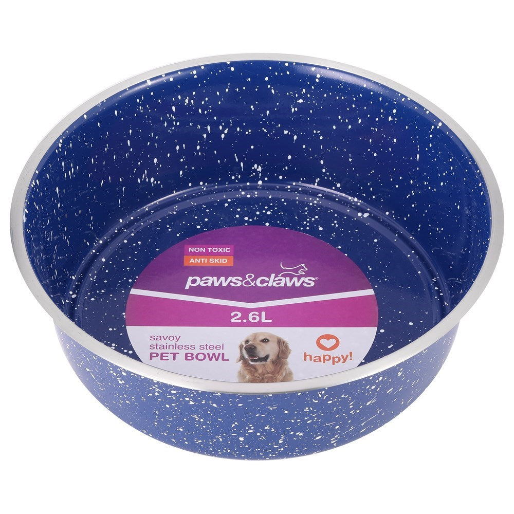 Savoy Stainless Steel Pet Bowl - Extra Large