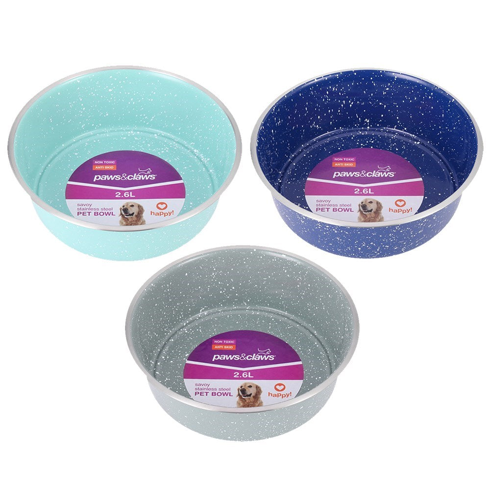 Savoy Stainless Steel Pet Bowl - Extra Large