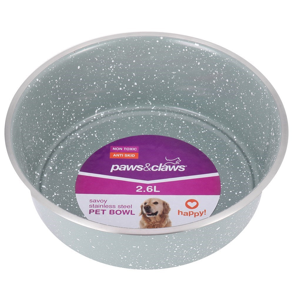 Savoy Stainless Steel Pet Bowl - Extra Large