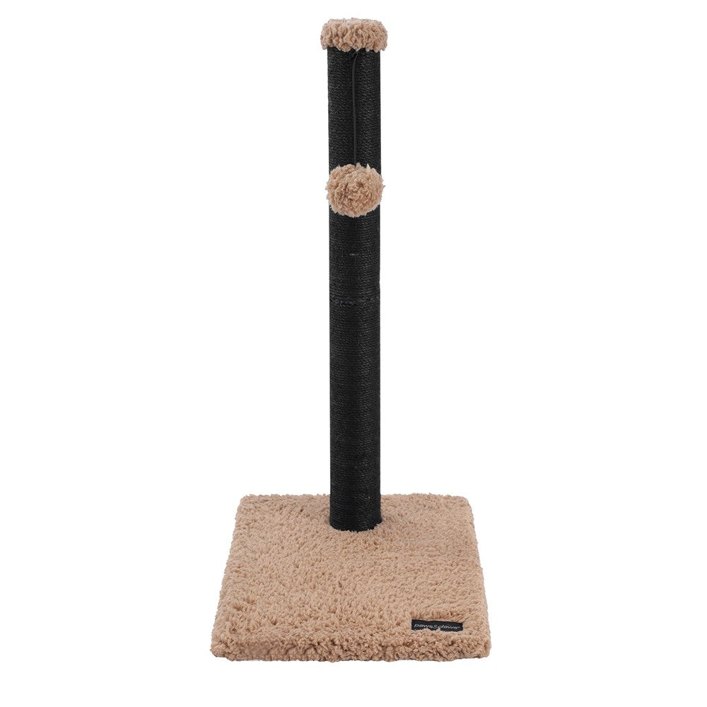 Catsby Sherpa Scratching Post With Toy 65cm