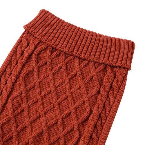Cable Knit Pet Jumper