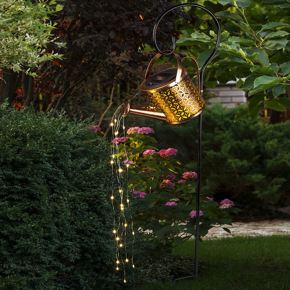 Solar Watering Can Light