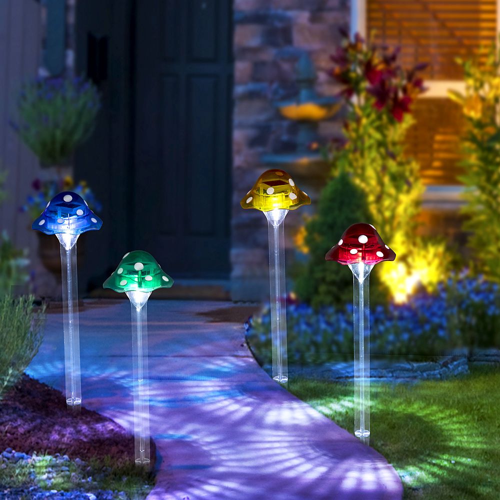 Solar Mushroom Light