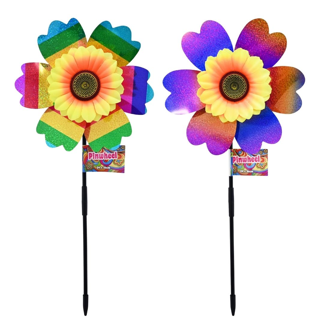 Garden Pinwheel - 24 x 56cm