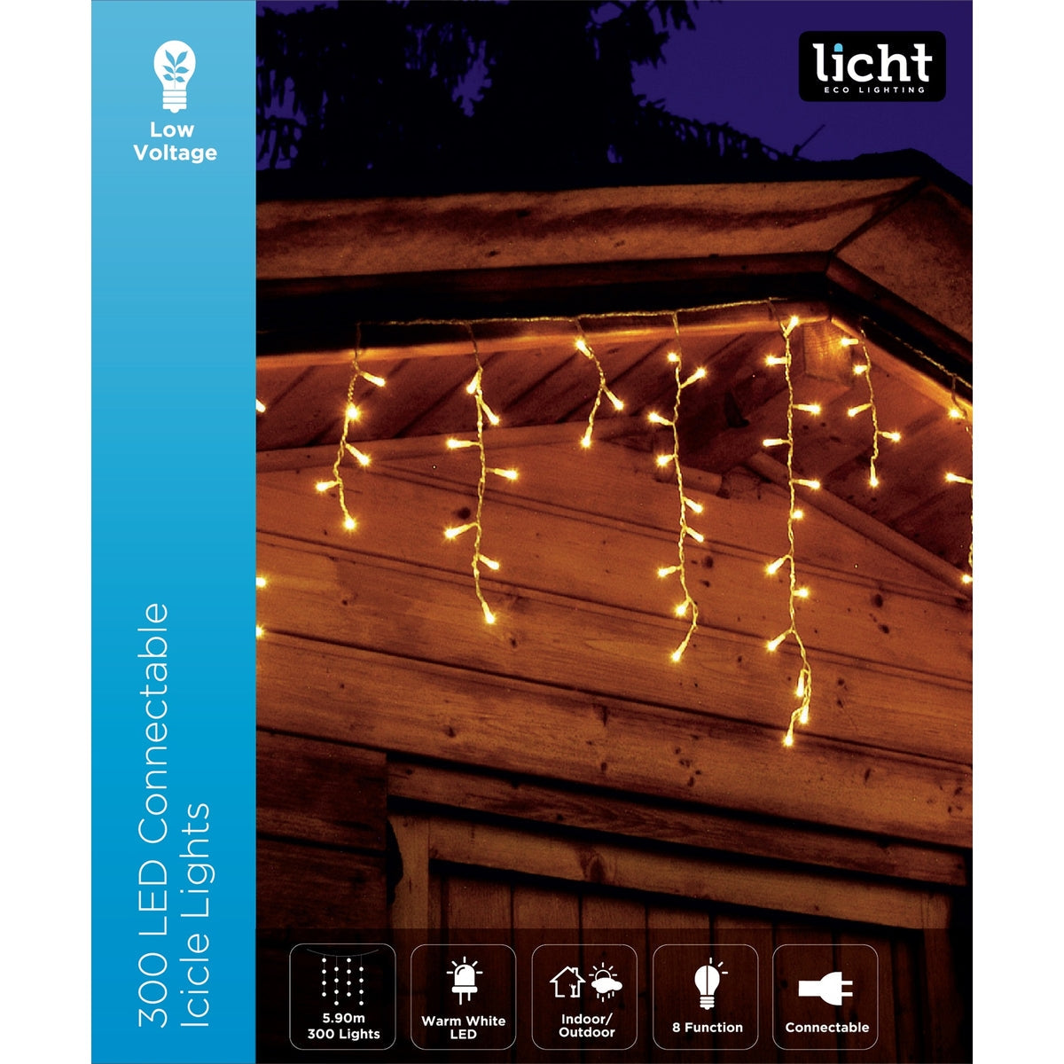 Low Volt Icicle Lights Connectable