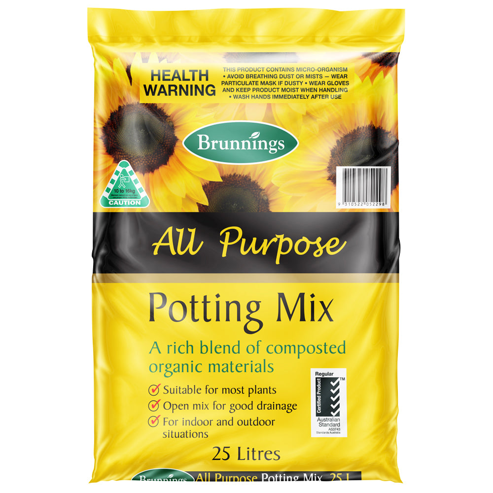 Brunnings All Purpose Potting Mix 25 Litres