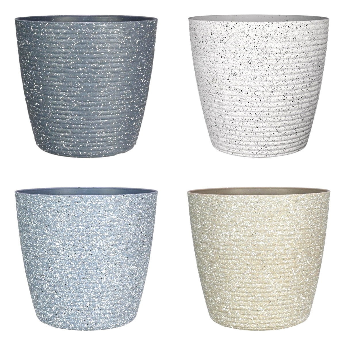 Self-Watering Plant Pot - Stone Finish
