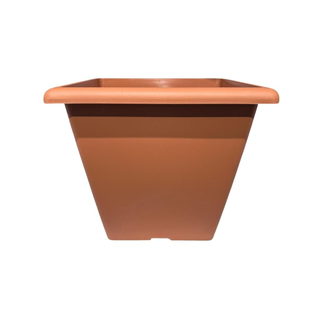 Square Terracotta Planter - 28cm