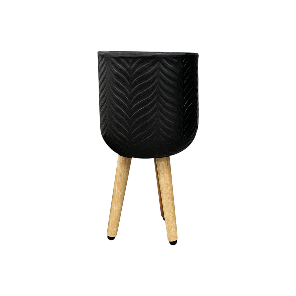 Textured Pot with Legs - Medium