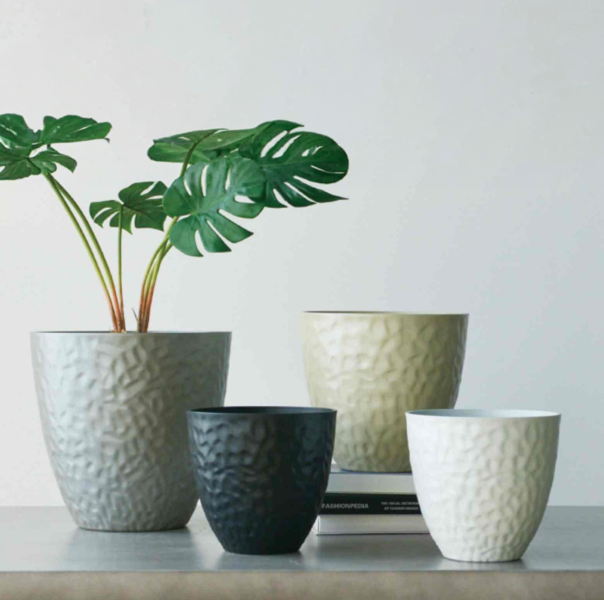 Hammered Texture Planter - Large