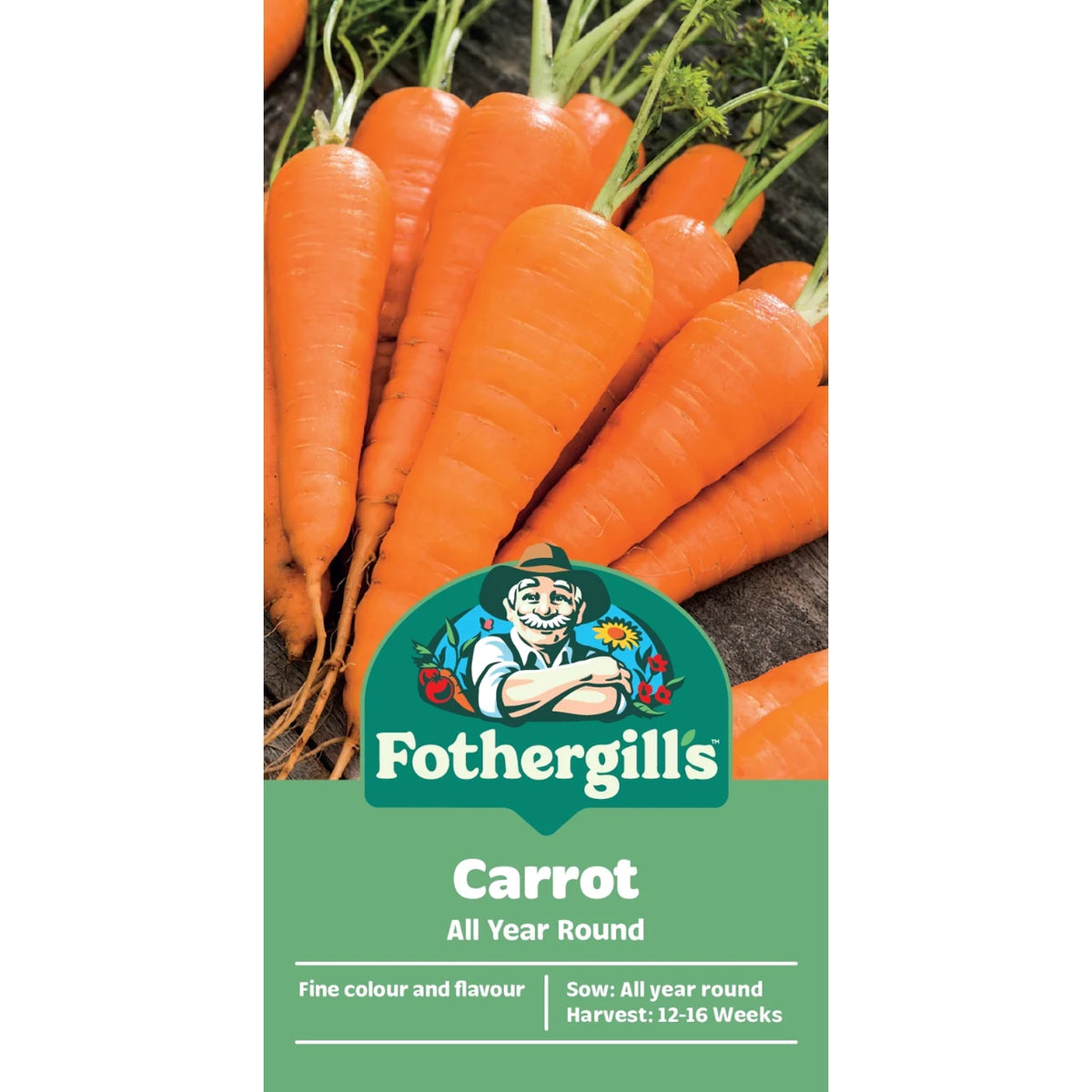 Fothergills Seeds - All Year Round Carrots