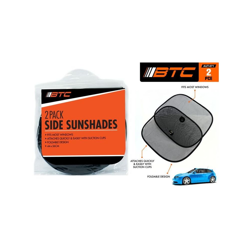 2 Pack Sun Shade 44 x 36cm