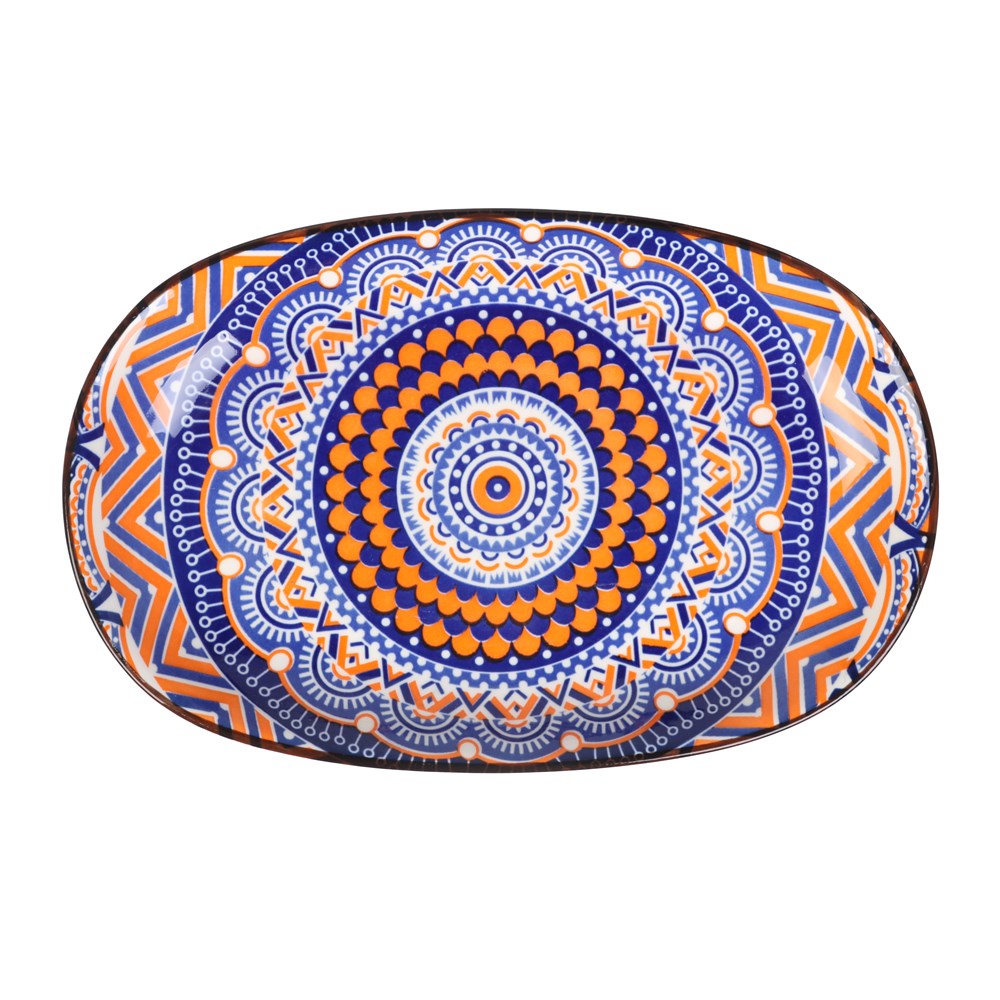 Moroccan Oval Platter 24 x 15.5cm