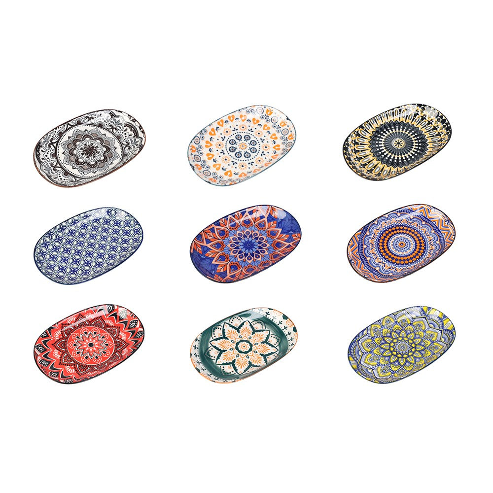 Moroccan Oval Platter 24 x 15.5cm