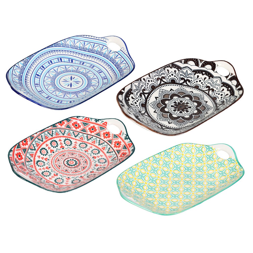 Moroccan Handled Platter 27cm