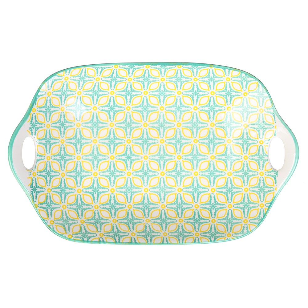 Moroccan Handled Platter 27cm
