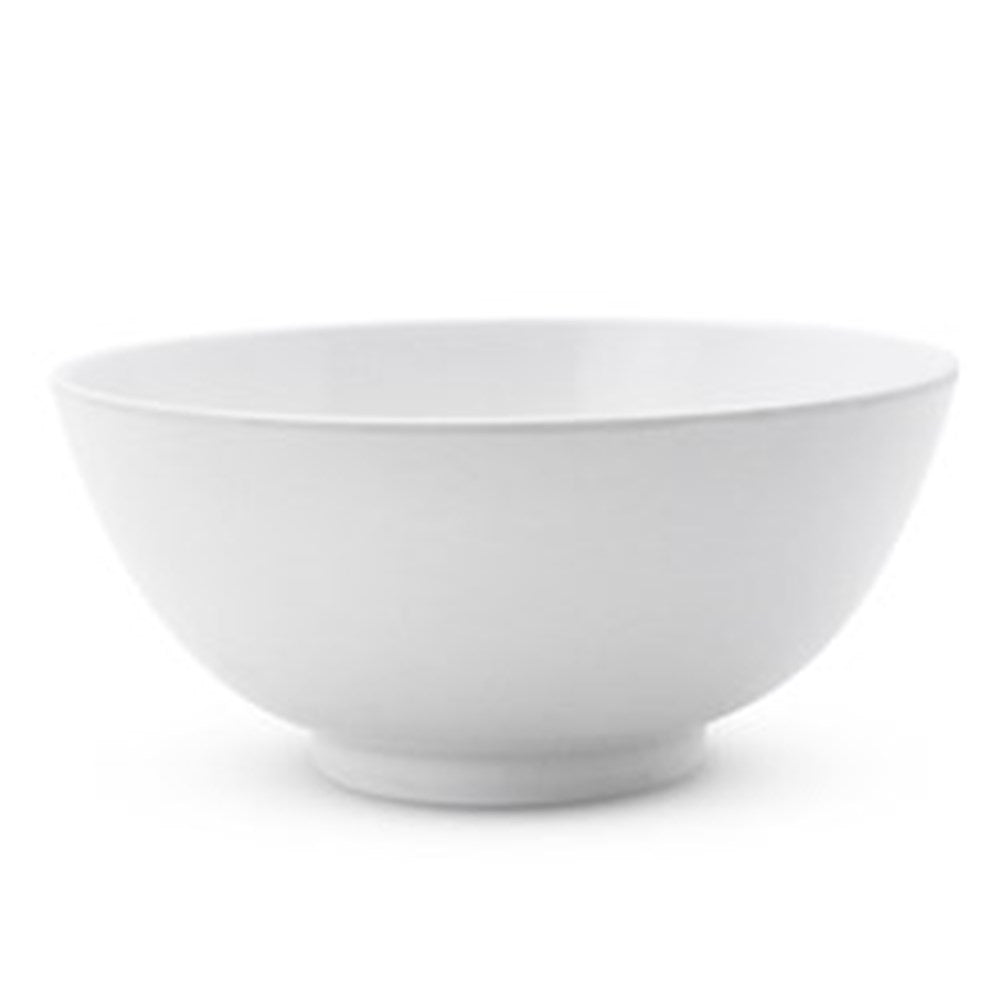 Melamine Round Serving Bowl 17.5cm White