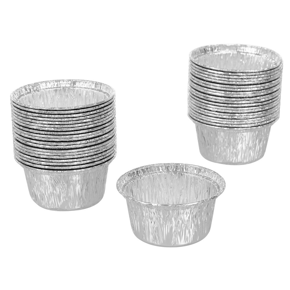 40 Pack Foil Baking Cups 7.5cm