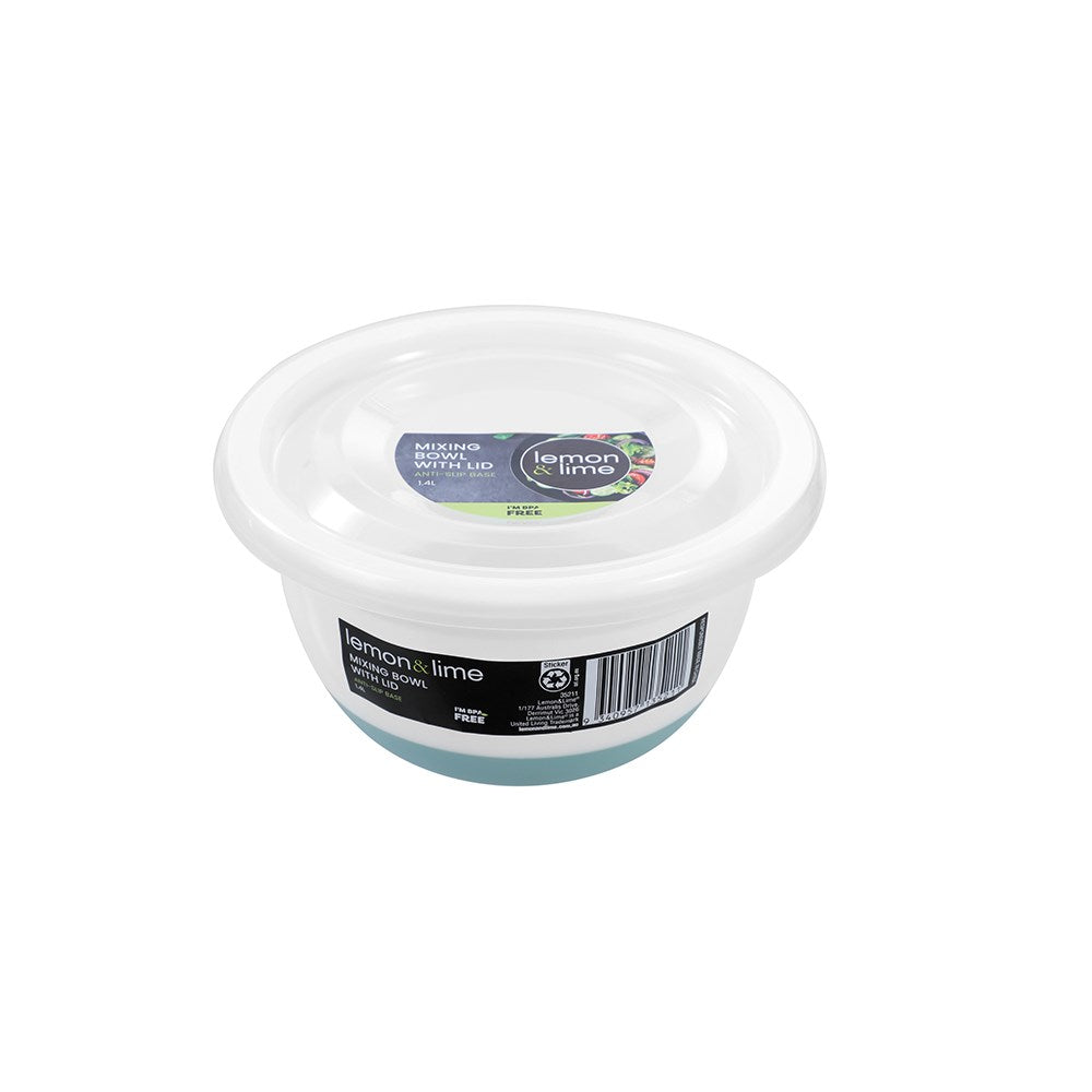 Lidded Anti-Slip Mixing Bowl 1.4L