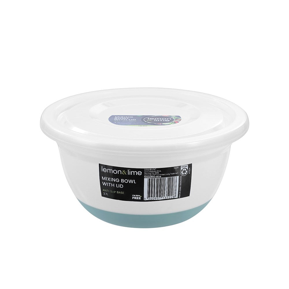 Lidded Anti-Slip Mixing Bowl 2.7L