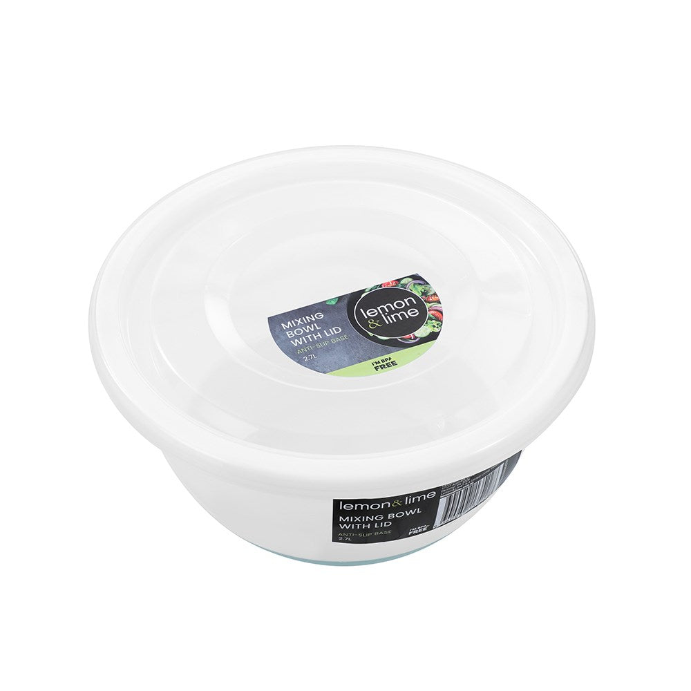 Lidded Anti-Slip Mixing Bowl 2.7L