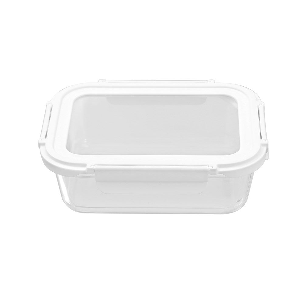 Yorkshire Glass Container with Lid 1L