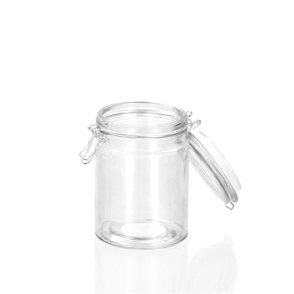 Fresco Glass Clip Jar 700ml