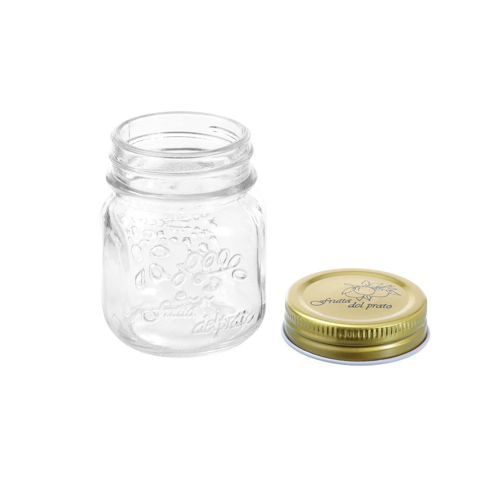 Roma Clear Glass Conserve Jar 200ml