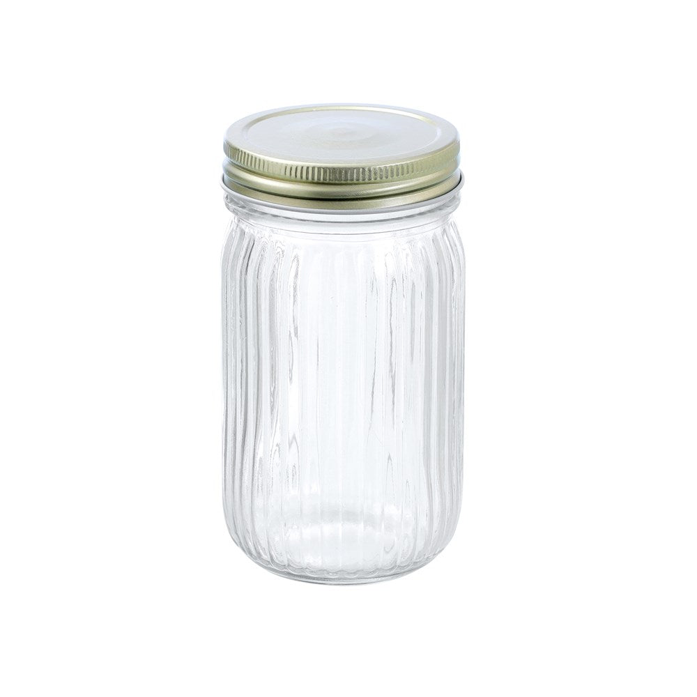 Roma Ribbed Conserve Jar 450ML