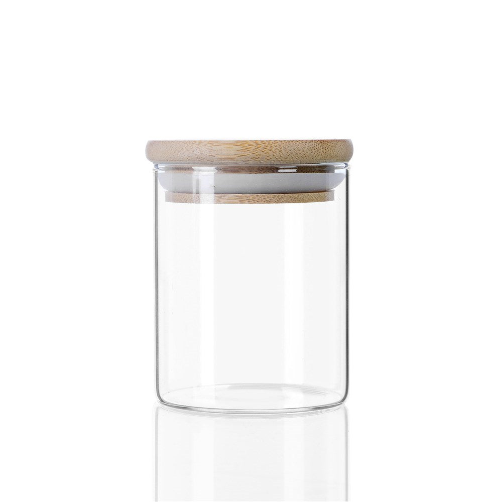 Camden Glass Jar Bamboo Lid 200ml