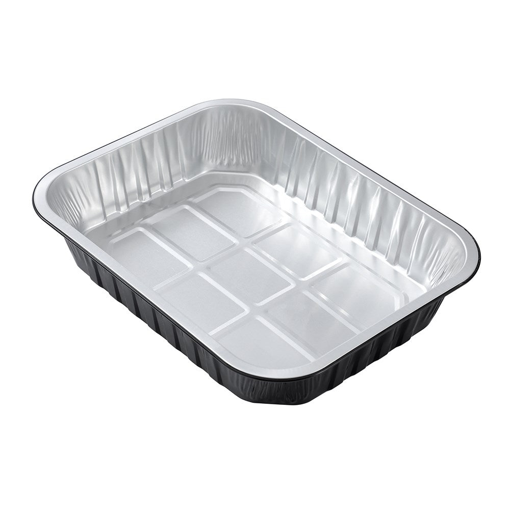 4 Pack Two-Tone Foil Container 31cm x 24cm x 6cm
