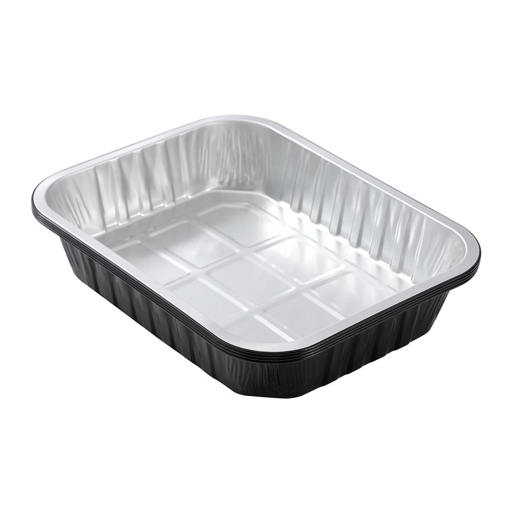 4 Pack Two-Tone Foil Container 31cm x 24cm x 6cm