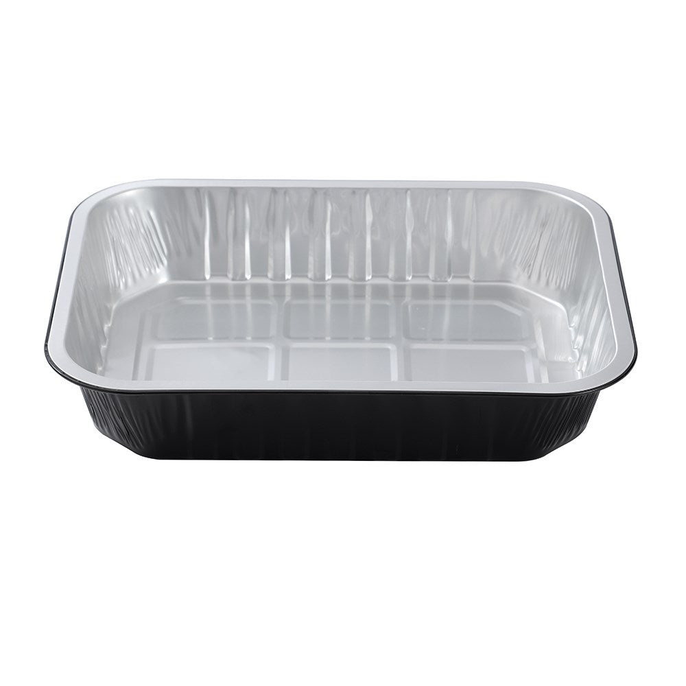 4 Pack Two-Tone Foil Container 31cm x 24cm x 6cm