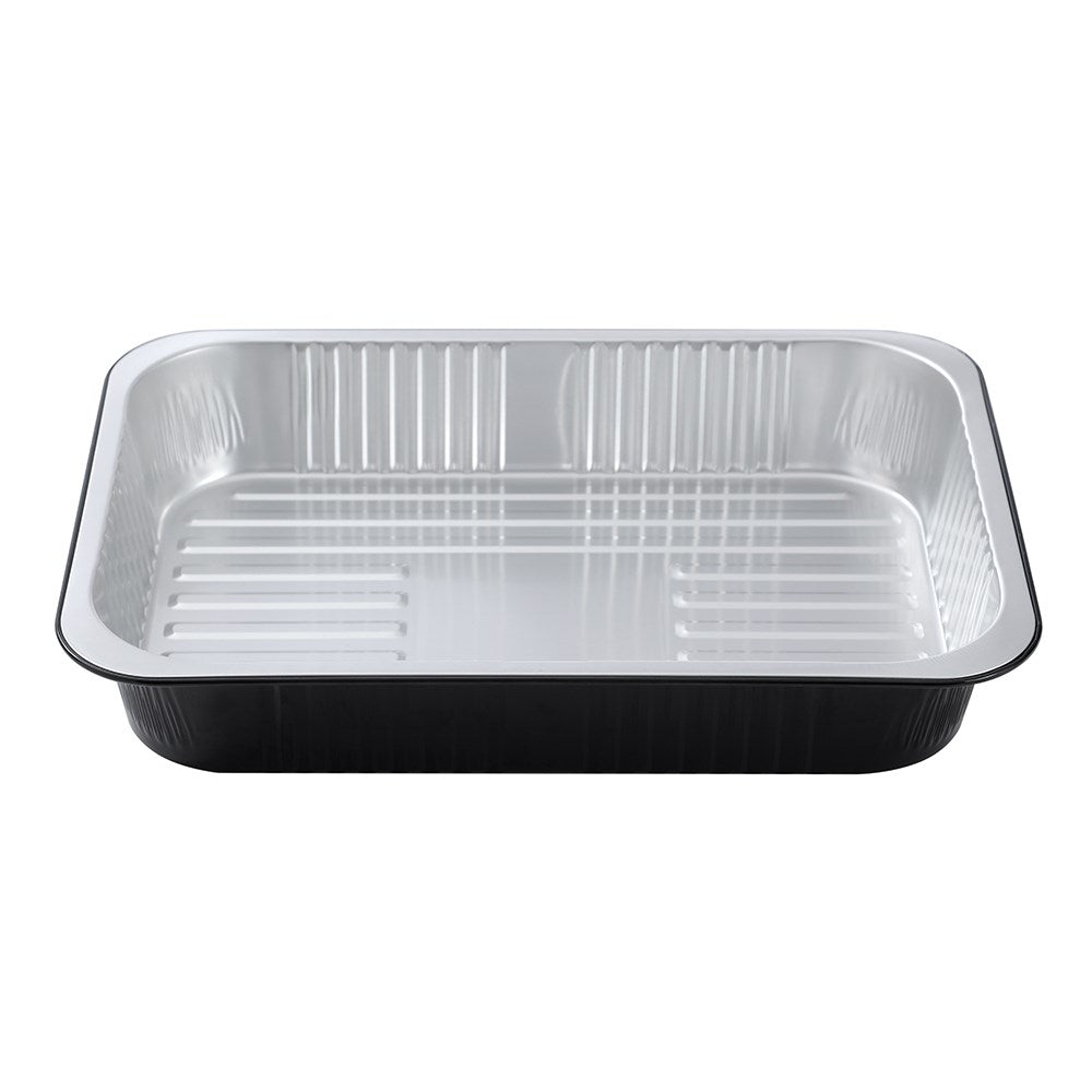 3 Pack Two-Tone Foil Container 37cm x 27cm x 6cm