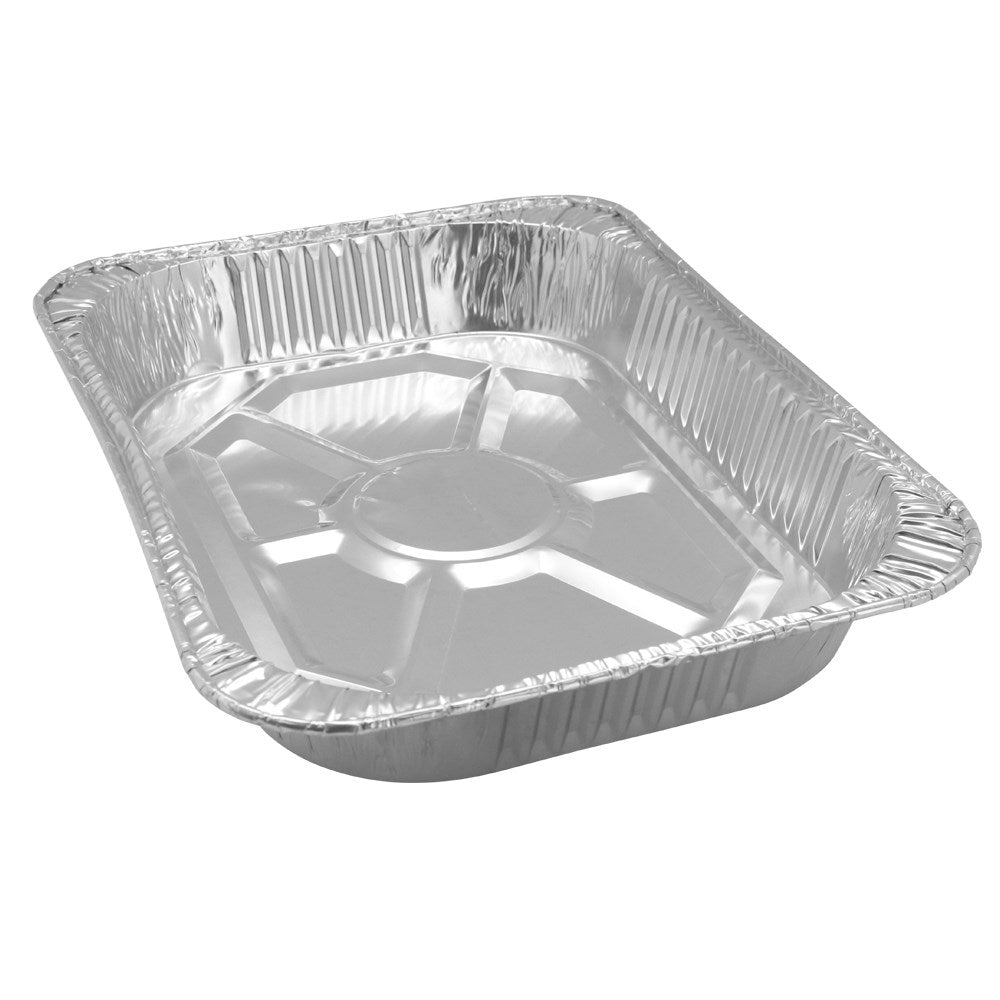 Foil Tray with Wire Handles 45.5 x 34 x 6.5cm