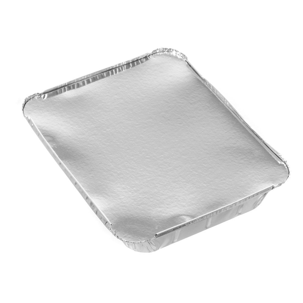 Foil Tray with Lid 32 x 26 x 5.5cm - 4 Pack