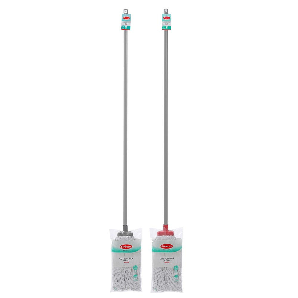Cotton Mop 1.2M Handle 400g Head