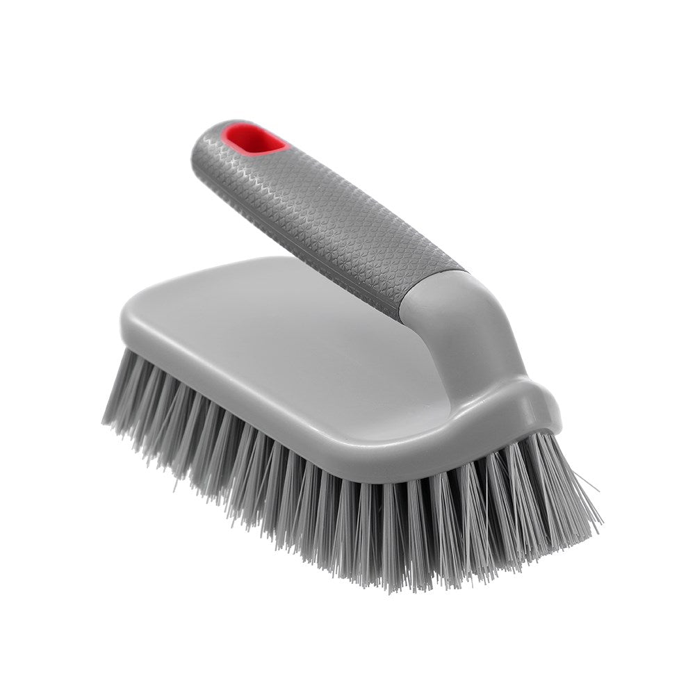 Large Handled Hard Bristle Scrubbing Brush
