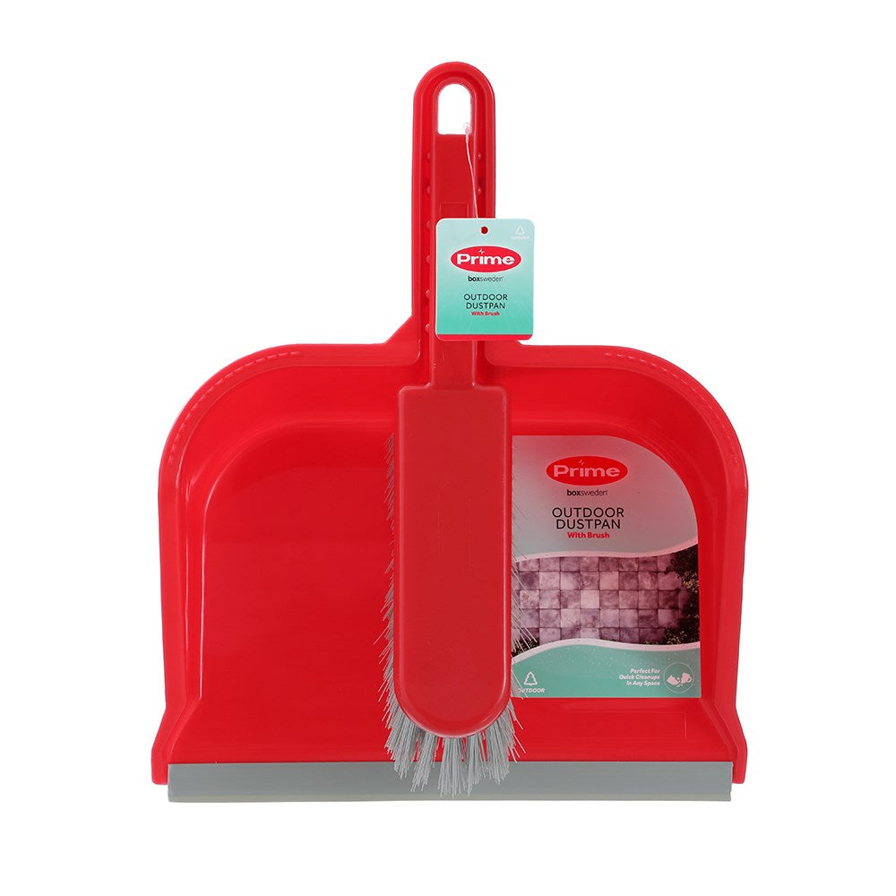 Outdoor Dustpan & Brush Set