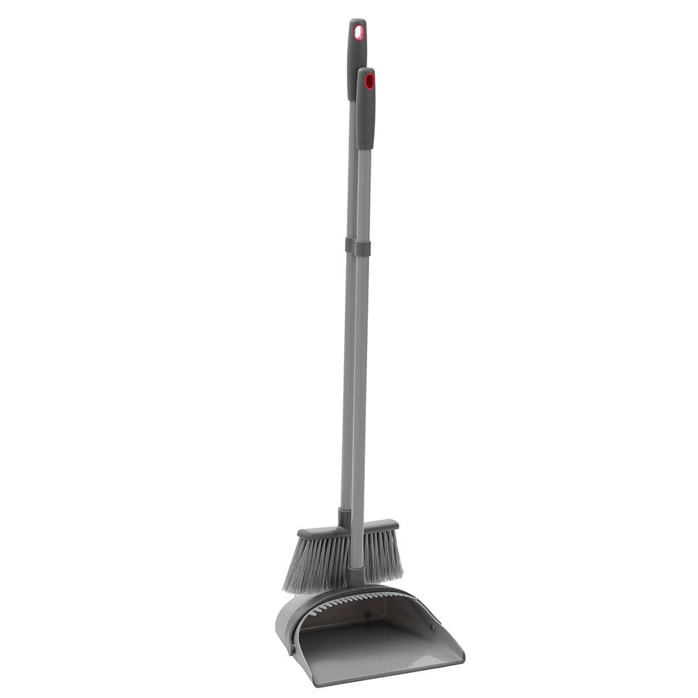 Foldaway Long Handle Dustpan and Brush 85cm