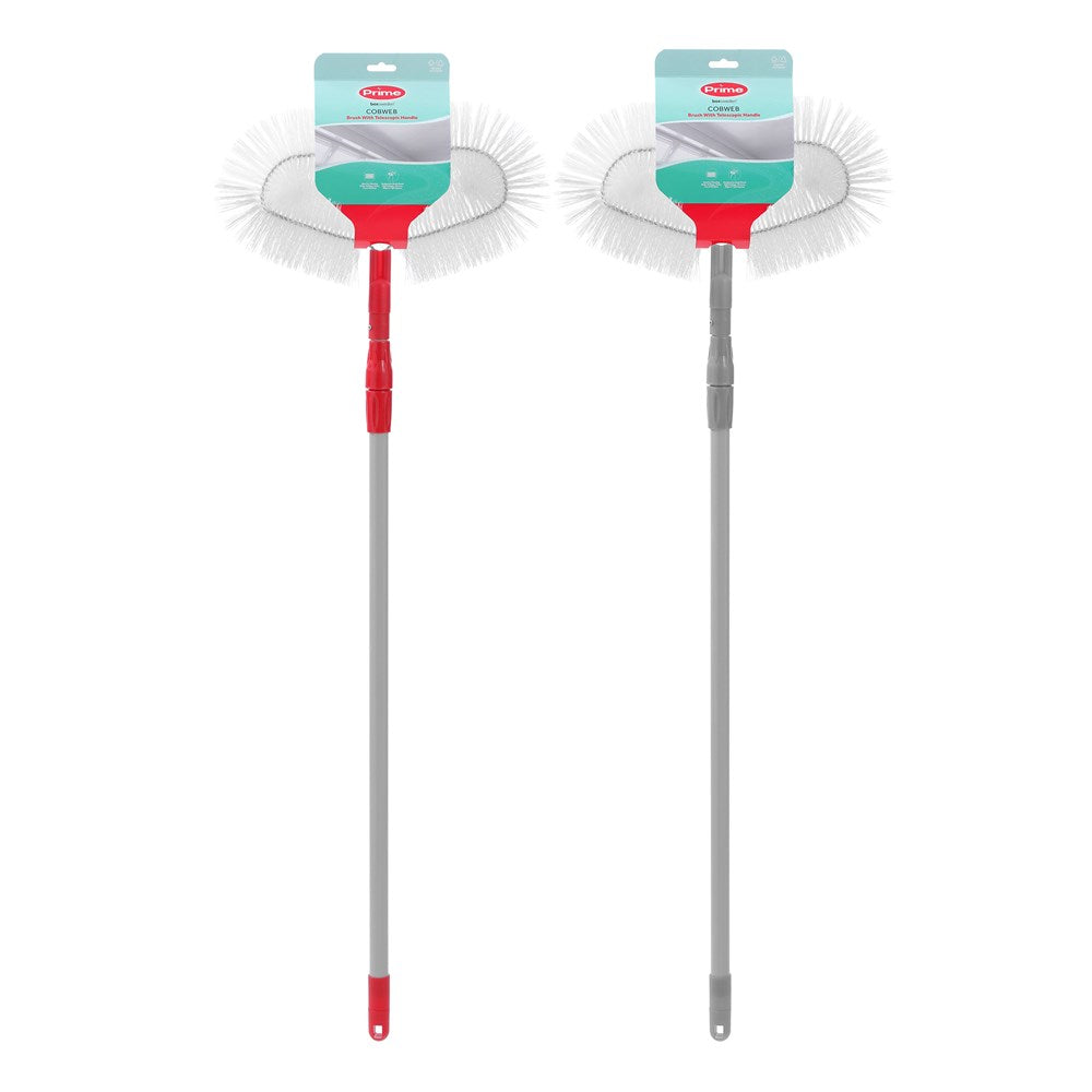 Cobweb Brush Telescopic Handle 2 Assorted