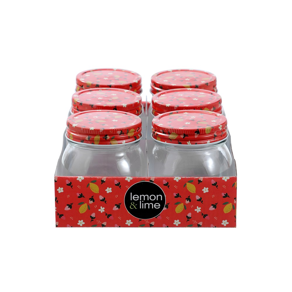 6 Pack Conserve Jar 300ml