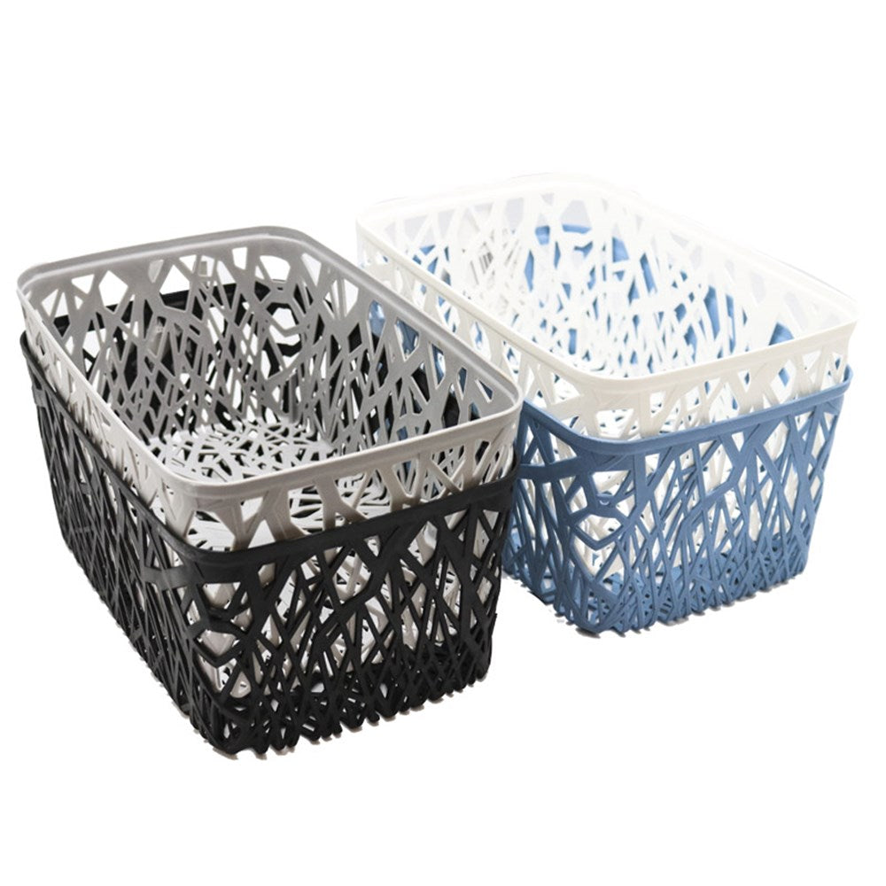 Mosiac Basket 28.5 x 17 x 12cm