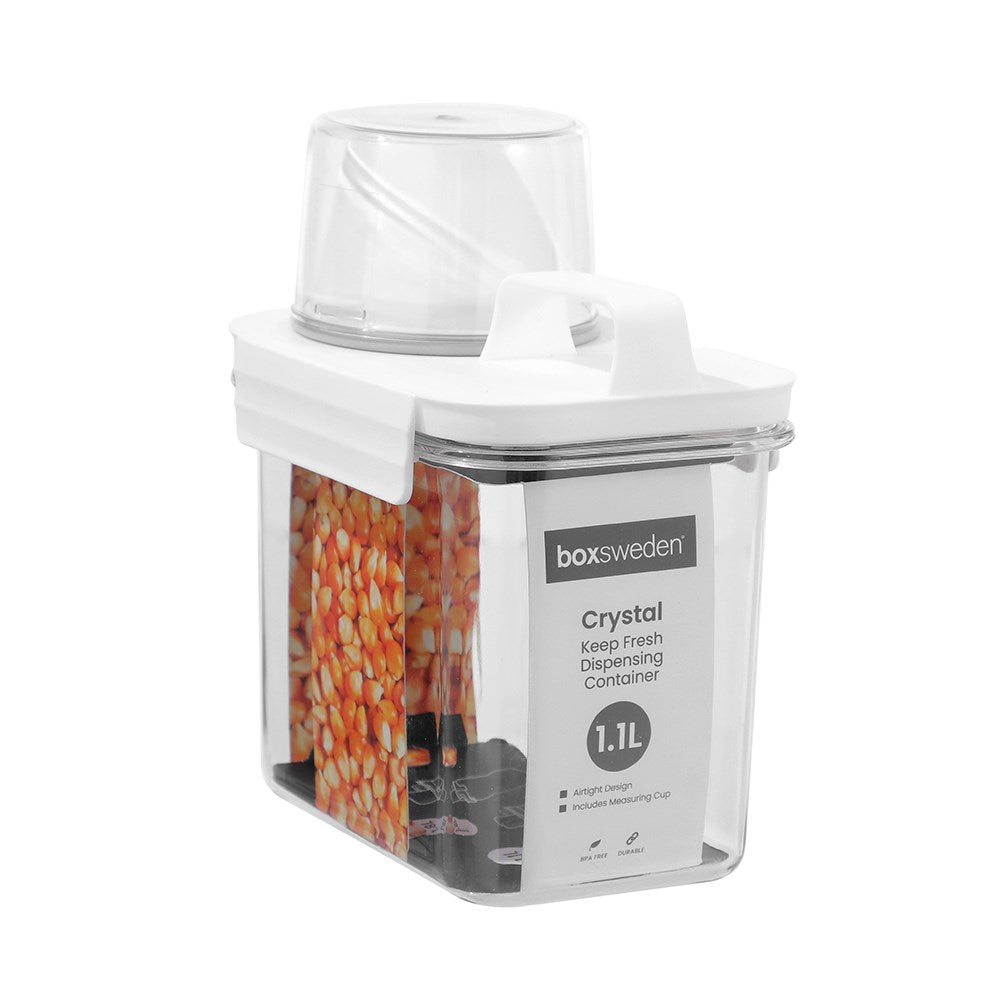 Crystal Keep Fresh Dispensing Container 1.1L